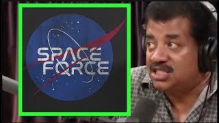 Joe Rogan  Neil deGrasse Tyson on Space Force [upl. by Garda]