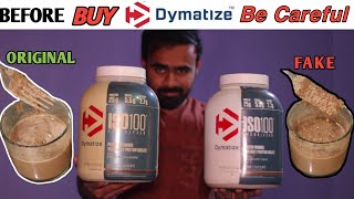 I Got Fake Dymatize Whey Protein  Original or Fake Whey Protein how its looks [upl. by Nrehtak]