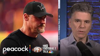 Analyzing Dan Campbell’s decision making vs San Francisco 49ers  Pro Football Talk  NFL on NBC [upl. by Kohler]