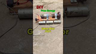 Free Energy Generator 220v freeenergy diy dcmotor shorts [upl. by Ambert]