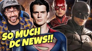 MAJOR DCEU NEWS Man Of Steel 2 The Batman Villain Movies Flash 2 Is Happening amp MORE [upl. by Einnov]