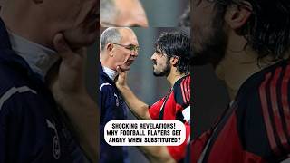 Shocking Reasons Why Footballers ALWAYS Get MAD When Theyre Subbed Off football viral [upl. by Mir]