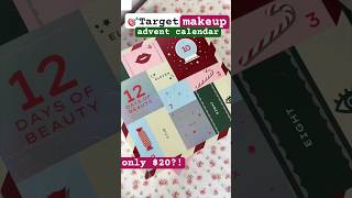 this was a STEAL 😱 20 Target MAKEUP ADVENT CALENDAR 🎅🏻🗓️ adventcalendar giftideas christmas [upl. by Arnuad]