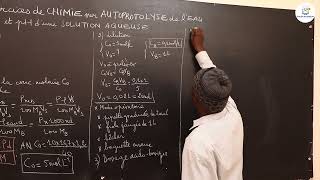 Exercices  Terminale S PC Chimie  lAutoprotolyse de leau et PH dune solution aqueuse Suite 2 [upl. by Jonina]