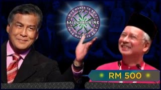 WHO WANTS TO BE A MILLIONAIRE  NAJIB Pt1 [upl. by Okram]