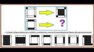 Curso de Raciocínio Lógico Teste Psicotécnico ou psicológico Raciocínio abstrato Figuras geométricas [upl. by Otanutrof]