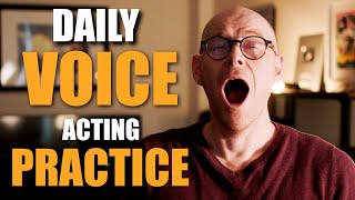 A Daily VOICE ACTING Practice For All [upl. by Eednac23]