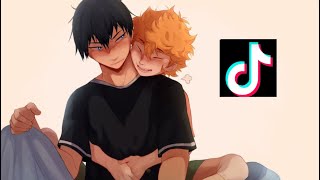 Haikyuu react to kagehina as TikTokKenma [upl. by Esenahs]