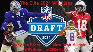 2024 NFL Draft WR Class Is ELITE [upl. by Franklin]