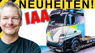 UNFASSBAR 1600 PS ELEKTRO SATTELZUG IAA Nutzfahrzeuge 2022 Rundgang [upl. by Aihcela]