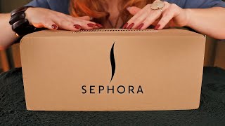 Unboxing ASMR 📦 Sephora UK Beauty Haul 📦 Whispered Card Packaging [upl. by Layne]