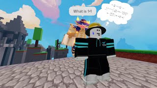 Who said whim is L on mobileRoblox Bedwars [upl. by Egarton933]