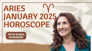 ARIES  January 2025 Horoscope [upl. by Quinby]