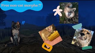 🐁 Noncat morphs on Warrior Cats  Ultimate Edition  🐆 [upl. by Amaryl716]