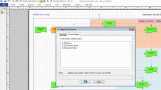 Applying and publishing data graphics to Visio diagrams quickly and easily [upl. by Gnurt118]