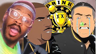 Reacting To Benzino Crying on Drink Champs About Eminem Is still hilarious 😂  Reaction [upl. by Atinnor]