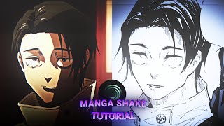 Manga Shake Tutorial  Alight motion Preset [upl. by Adranoel]