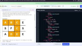 Letters of sequentially adjacent cells  Python  RECode Sep 24  RAMASAMI N [upl. by Arriaet]