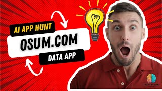 Exploring AI Apps  Dive into osumcom for Instant Insights and Analysis  AI APP HUNT SERIES ai [upl. by Netsyrc]