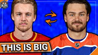 MASSIVE Trade INCOMING… This Could UNLOCK The Oilers  Edmonton Oilers News [upl. by Athene830]