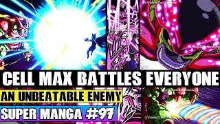 EVERYONE VS CELL MAX Gamma 2s Final Survival Plan Dragon Ball Super Manga Chapter 97 Review [upl. by Lraep]