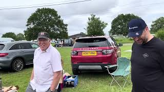 Look who you meet walking around Ardingly Antiques Fair live as it happens [upl. by Sheilah]