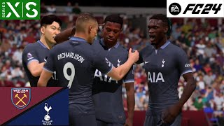 FC 24 West Ham Vs Tottenham Hotspurs League 2024 Gameplay [upl. by Airda]