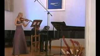 STRAUSS Violin Sonata by Xenia AkeynikovaGamaris Itamar Golan Mov 2 [upl. by Dnomra]