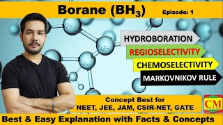 HYDROBORATION Reaction of Borane on Alkene and Alkynes Alkene और Alkyne का Hydrobortion mechanism [upl. by Evered]