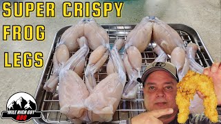 How To Cook Super Crispy Frog Legs [upl. by Elburr753]