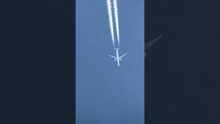 TAP A330900 Contrails 37000ft contrails planespotting aviation [upl. by Riccardo]