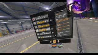 American Truck Simulator Logitech G920 Pimax 5K Super PCVR [upl. by Otho]