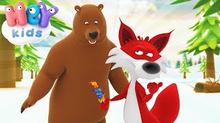 L’ Orso Ingannato Dalla Volpe 🦊 Favole della buonanotte per bambini  HeyKids Italiano [upl. by Haliehs490]