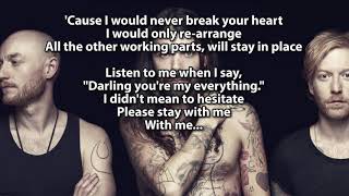 Biffy Clyro  Rearrange Lyrics HD [upl. by Adabel]