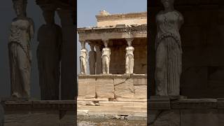 The Erechtheion at the Acropolis in Athens Greece [upl. by Alam]