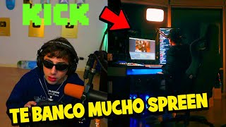 CARRERAAA REACCIONA A SPREEN SE VA A KICK spreen spreendmc kick twitch clips [upl. by Kere437]