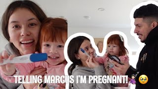 TELLING MARCUS IM PREGNANT [upl. by Baggott]