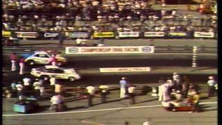 Drag Racing 1976 NHRA World Finals PRO STOCK Semi Finals [upl. by Larimore920]