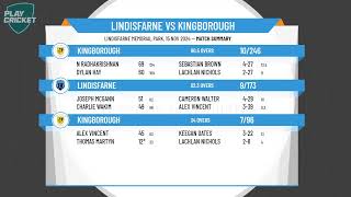 Lindisfarne v Kingborough  Mens 1st Grade [upl. by Durwin74]