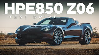 850 HP Hennessey Corvette Z06  SIGHTS AND SOUNDS [upl. by Junno]