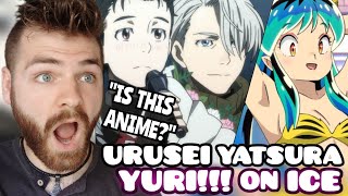 FINALLY Reacting to URUSEI YATSURA x Yuri on ICE Openings  New Anime Fan [upl. by Denae]