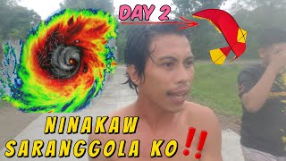 NINAKAW SARANGGOLA KO BAGYONG CARINA VS SARANGGOLA buwis buhay [upl. by Roseanna]