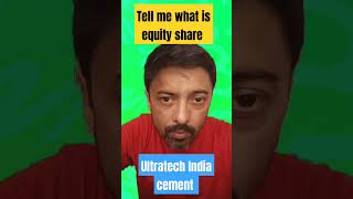 equity share ultratech India cement [upl. by Ativahs706]