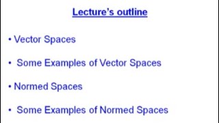 Functional Analysis  MTH327 Lecture 01 [upl. by Thgiwd]