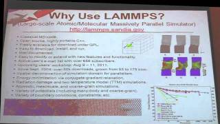 HPC molecular simulations using LAMMPS [upl. by Dnomyad]