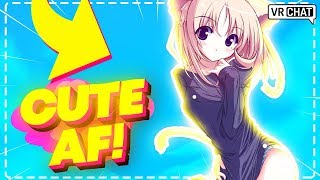 VRChat Funny Moments Cutest Girl In VRChat Twitch VRChat Funny Moments [upl. by Tanah278]