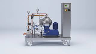 Alfa Laval Brew 20 Compact beer centrifuge [upl. by Martelle]