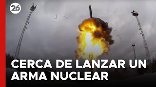 PUTIN estuvo quotMUY CERCAquot de LANZAR UNA BOMBA ATÓMICA sobre UCRANIA  26Global [upl. by Oterol356]