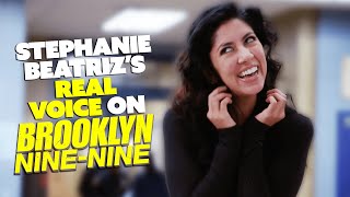 The Evolution of Rosas Voice  Stephanie Beatrizs REAL VOICE on Brooklyn NineNine  Comedy Bites [upl. by Cheri]