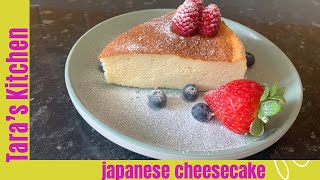 🎂 Japanese Cheesecake Recipe 🍰 Tara’s Kitchen 🍰🎂🧁🧁 [upl. by Higbee158]